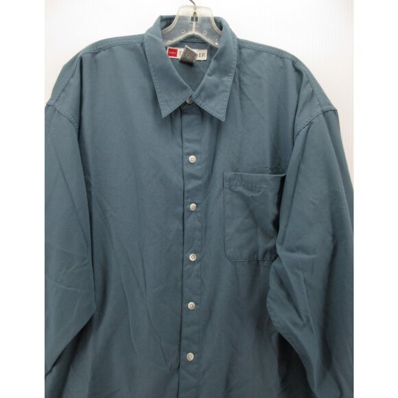 VINTAGE LL Bean Shirt XL Traveler Button Down Pocket Hiking Outdoor - Picture 2 of 9